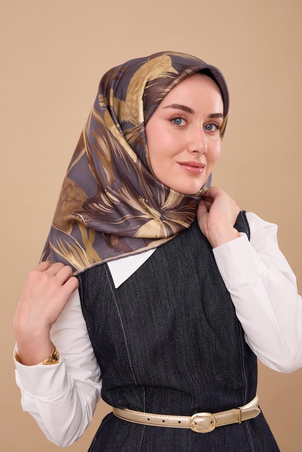 Twill Silk Scarf 11480-59