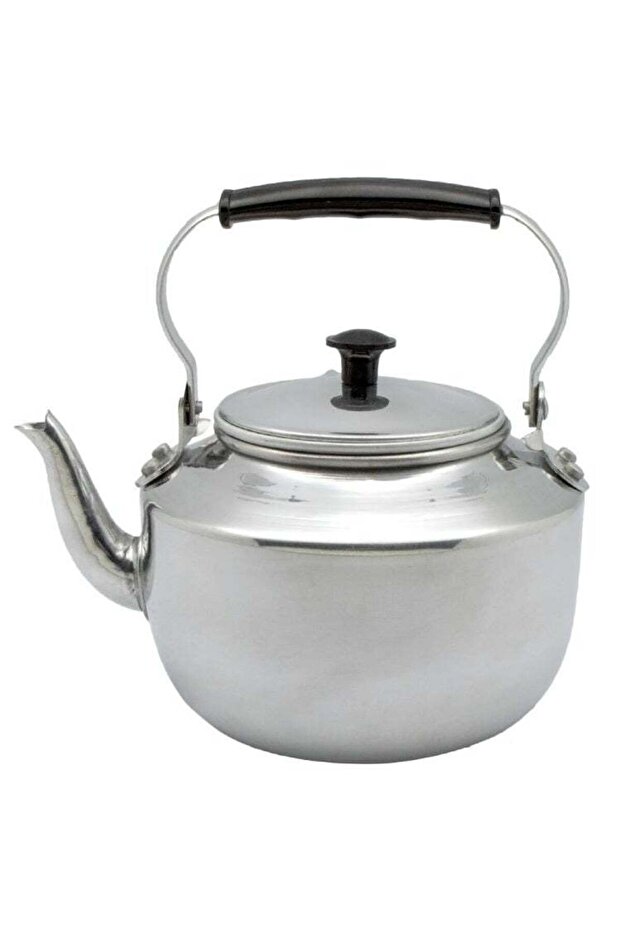 إبريق شاي من الألومنيوم بمقبض، 14 سم