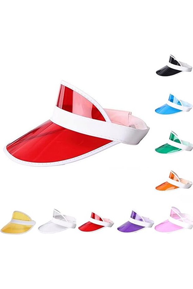 Sun hat orange heat-resistant waterproof 56-58cm.