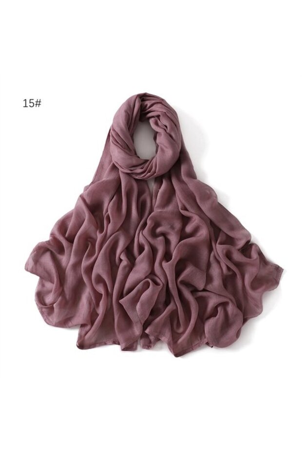 Women's scarf purple 185cm headscarf/hairband.