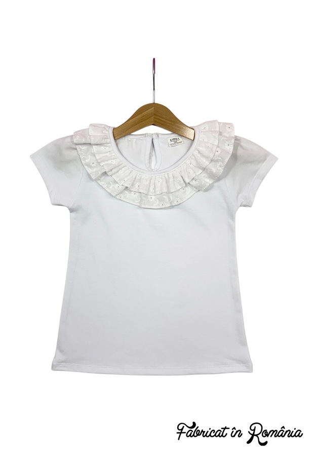 Tricou alb AB