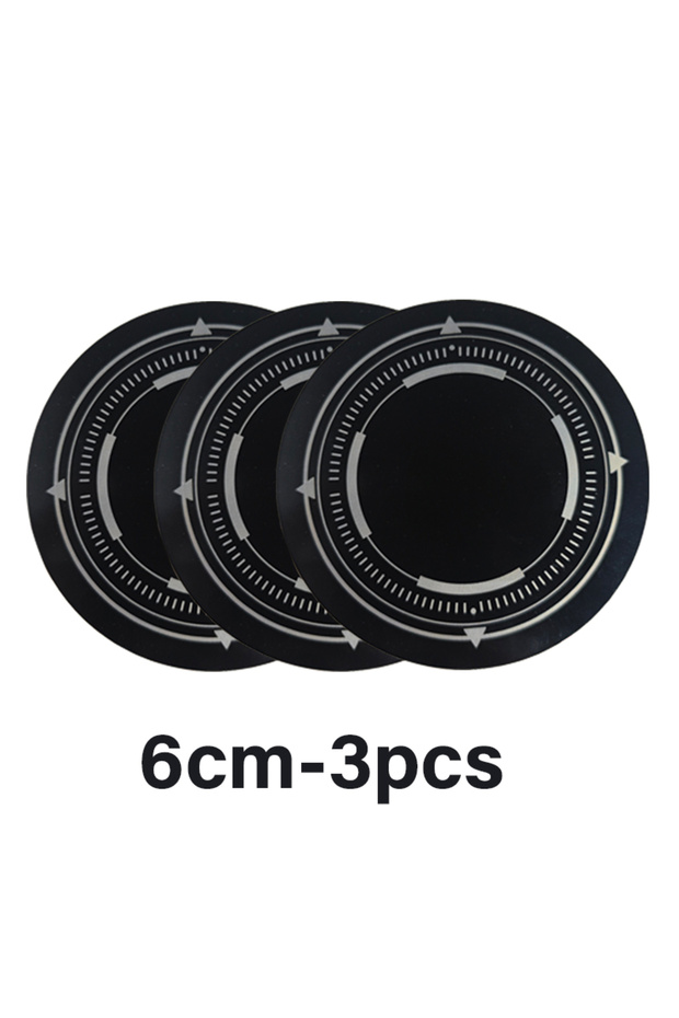 6cm-3pcs 1/2/3pcsNew 6/9cm Metal Plate Ring For Magsafe Magnetic Car IPad Holder Radiator Iron Sheet