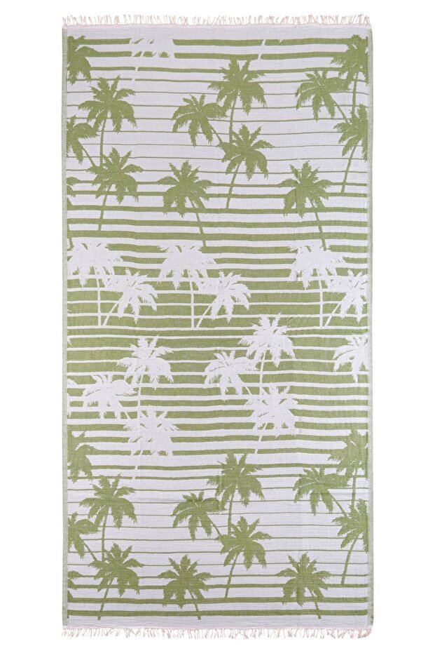 Palmiye Bambu Plaj Havlusu