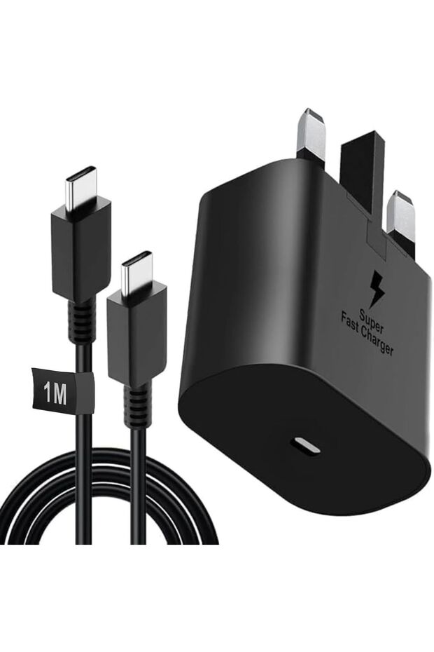 Original 45W USB-C Fast Charger for Samsung Galaxy S24, S23, S23 Ultra High Speed Charging Adapter