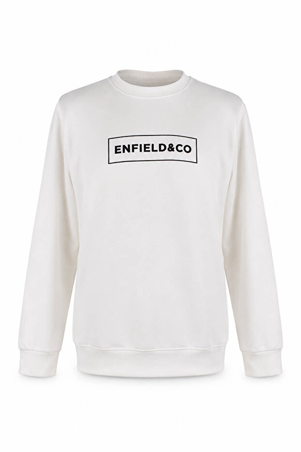 Injection White Black Men's Sweatshirt 2011