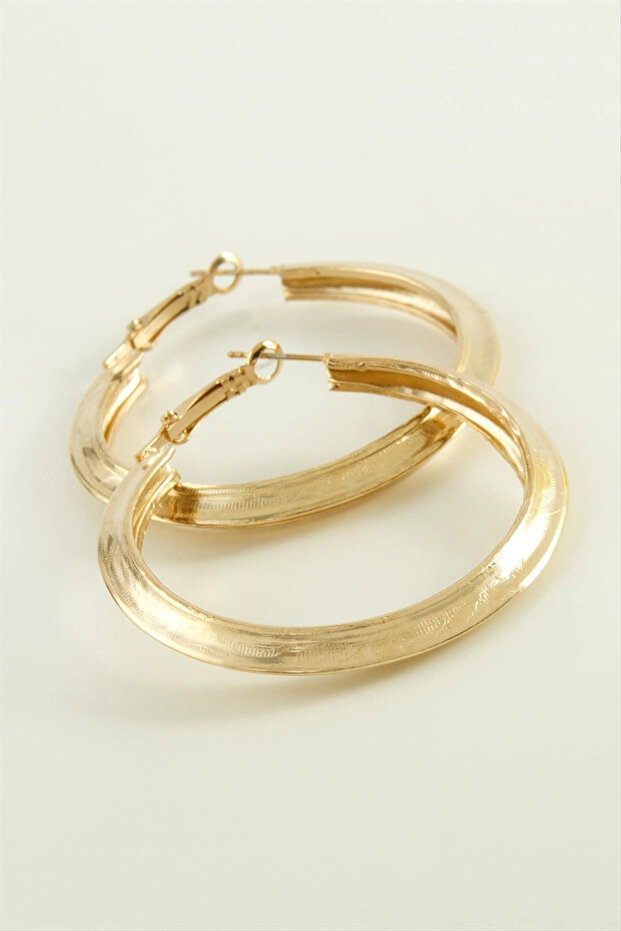 Cluster Hoop Earrings 5 cm