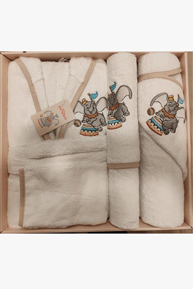 Dumbo Circus Disney Licensed Newborn Baby Set Beige