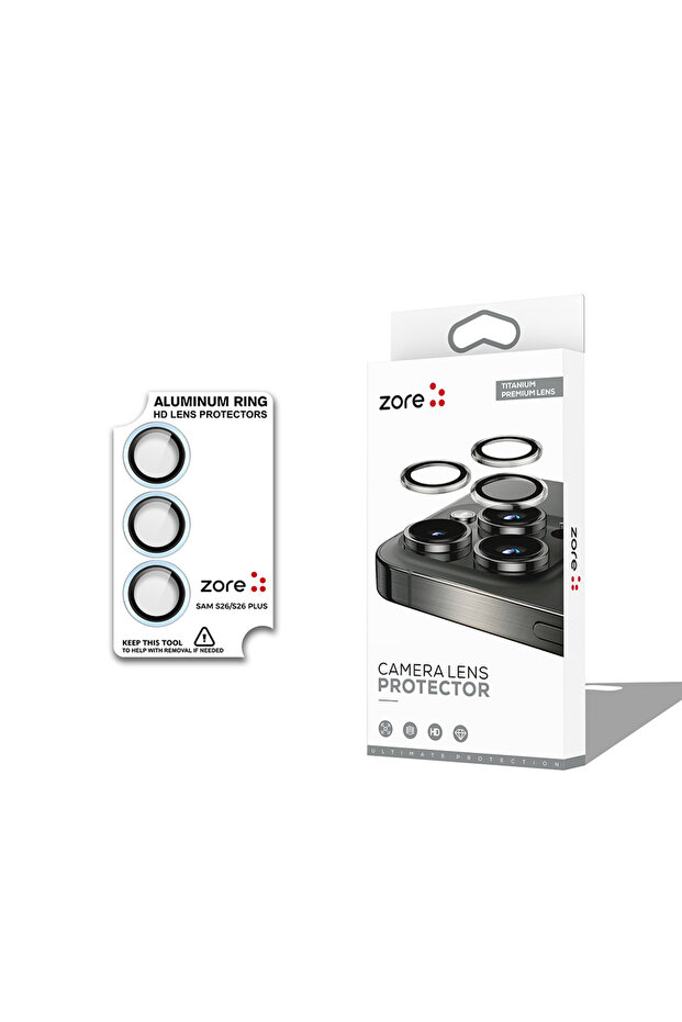 Galaxy S26 Camera Lens Protector Sapphire Non-Distorting Image Quality Anti-Glare Premium