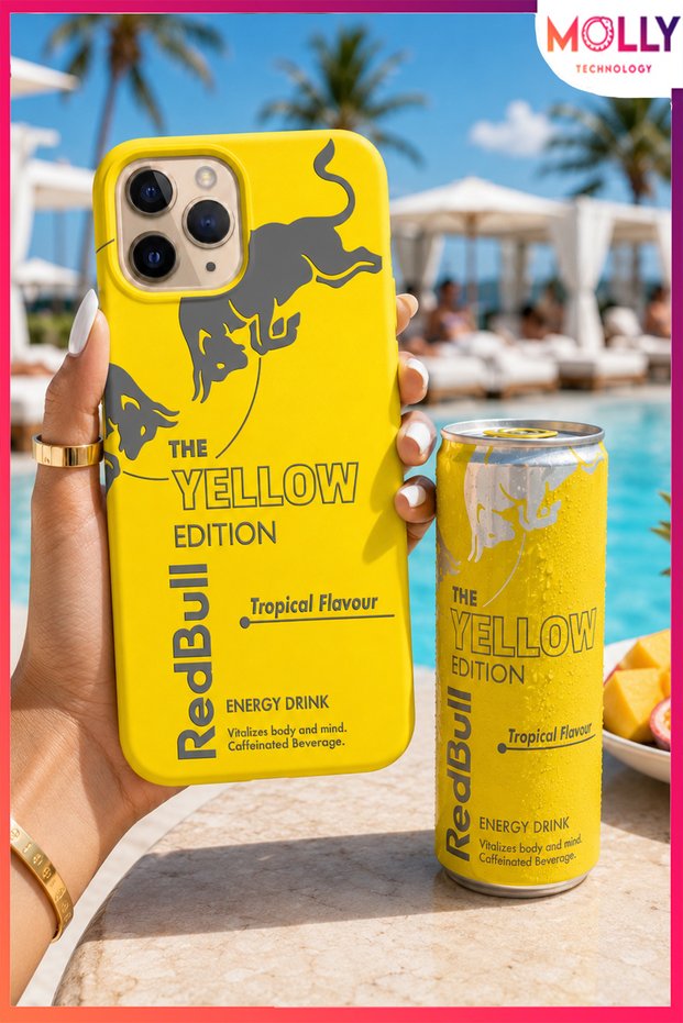 Yellow the Yellow Edition Patterned Inside Velvet Silicone Case for iPhone 12 Pro Max