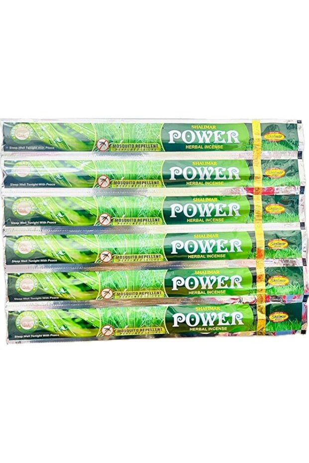 Power Herbal Incense Sticks, Mosquito Repellent, Pack of 6