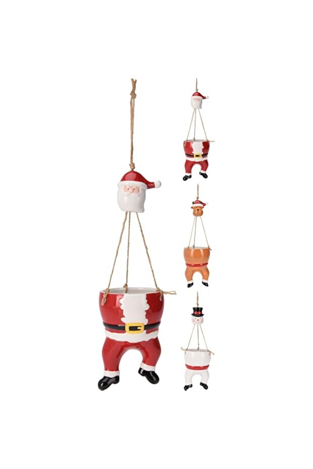 Homesmiths Planter Santa 57cm Assorted 1 Piece