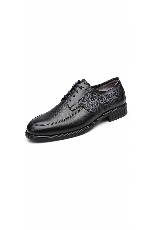 Classic Black Men's Leather Shoes