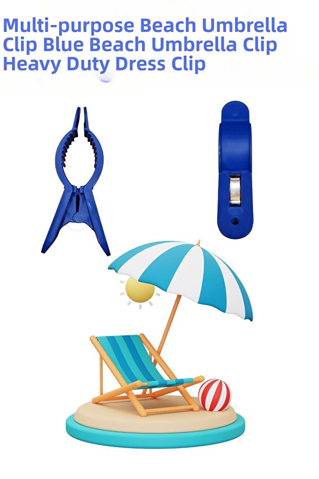 4 Pieces Deluxe Large Size Beach Towel Latch - Multi-Purpose Latch - Towel Holder - Sunbed Fixer