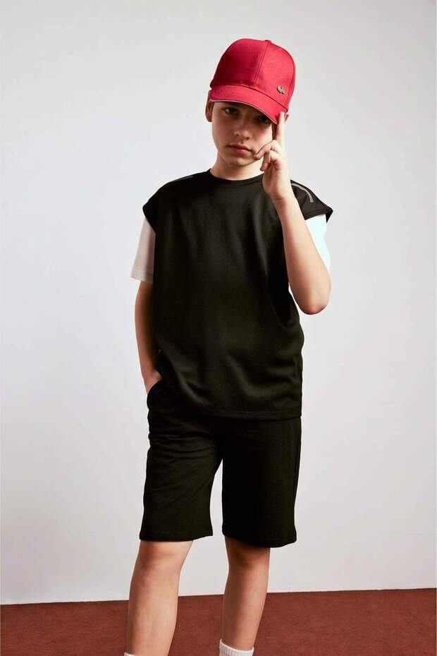 Sports Printed Athlete Boy's T-Shirt H2686A826Sm