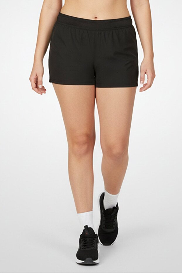 Women Sportswear Fit Training Shorts, Black