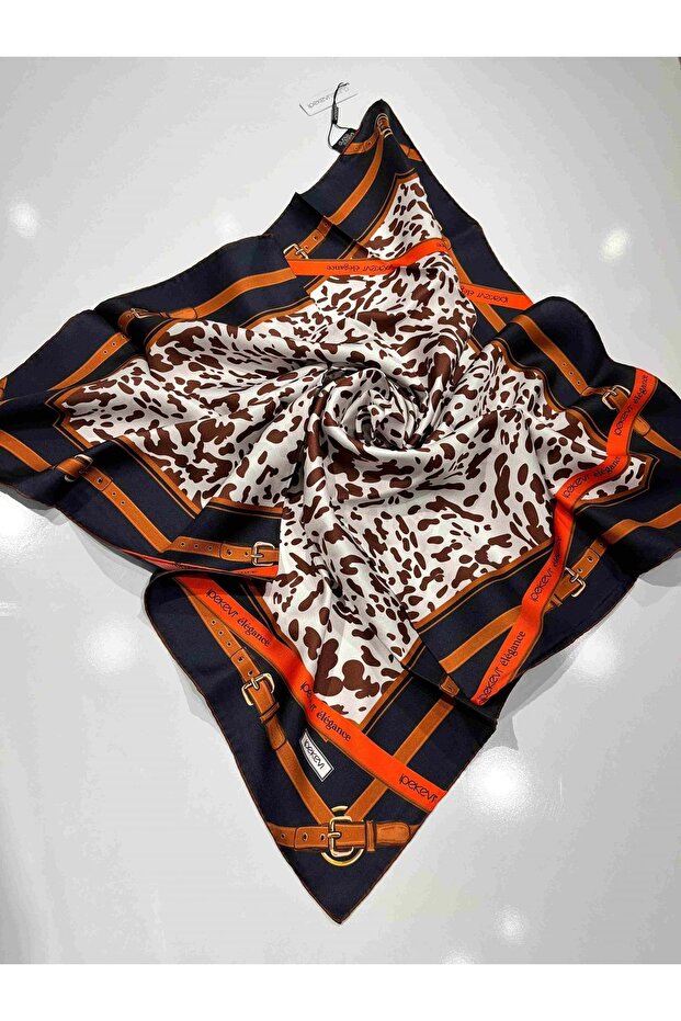 وشاح منقوش من الحرير - 6