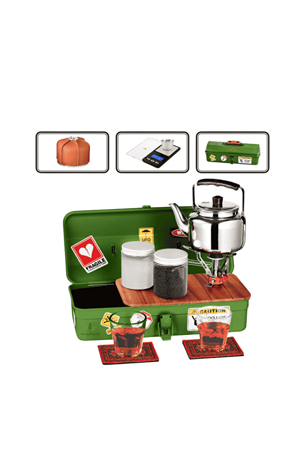 Iron Tea Box - Green