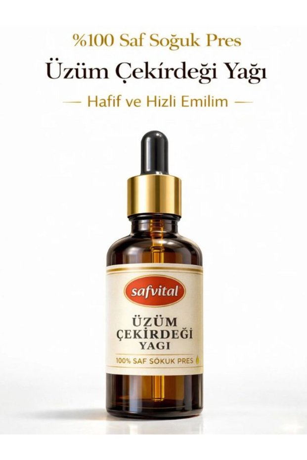Grape Seed Oil 50 ml 100% Pure Cold Pressed Mild Fast Absorption Skin and Hair Care Oil Premium Care Oil