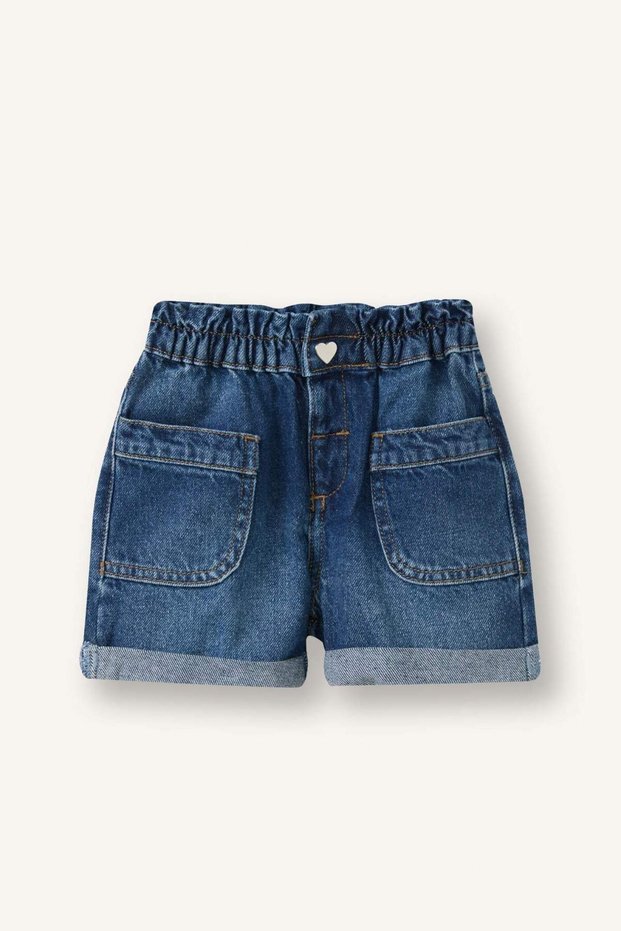100% Cotton Paperbag Shorts for Baby Girl H1009A526Hs