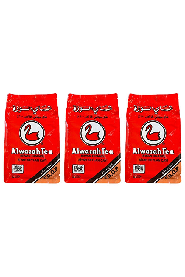 (ماركة سوان) شاي سيلاني نقي 400 جرام × 3 شاي سائب