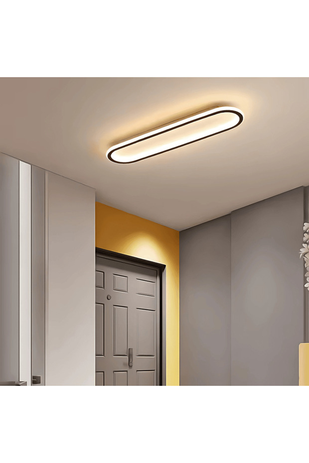 اضاءة سقف LED بتصميم فريد ومميز مع 3 اضاءات مقاس 60 سم