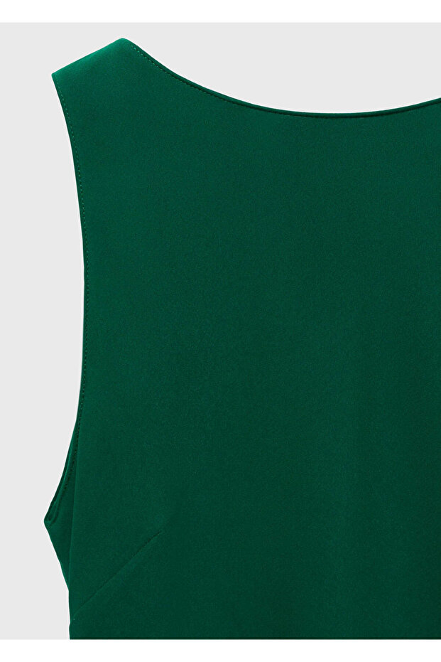 Rochie midi cu spatele gol - 7