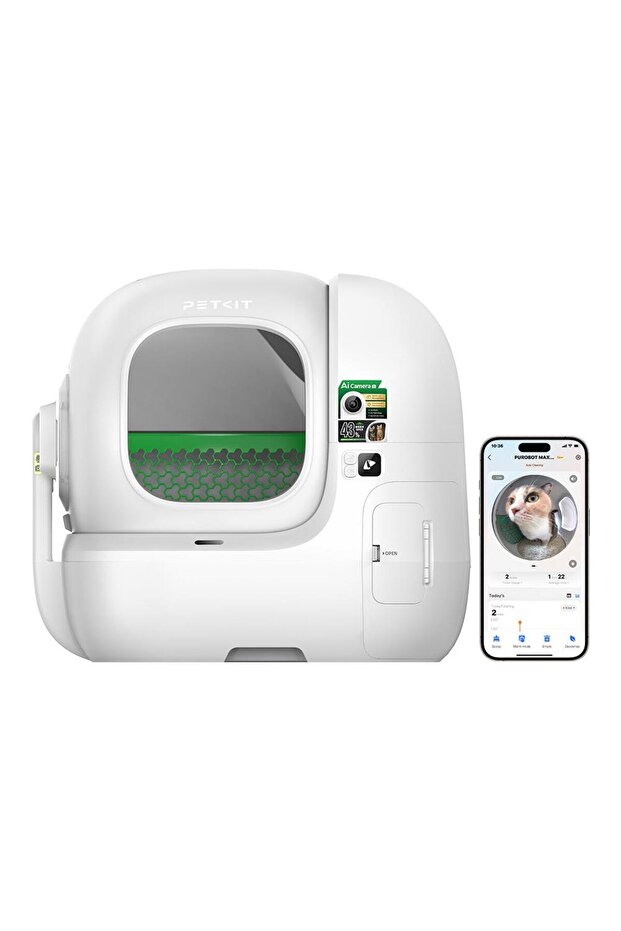 PUROBOT MAX PRO 2 WITH CAMERA WHITE