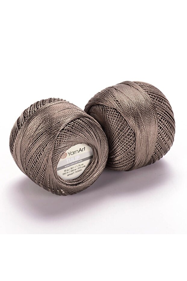 Tulip - Glittering Lace Rope Milk Coffee-403