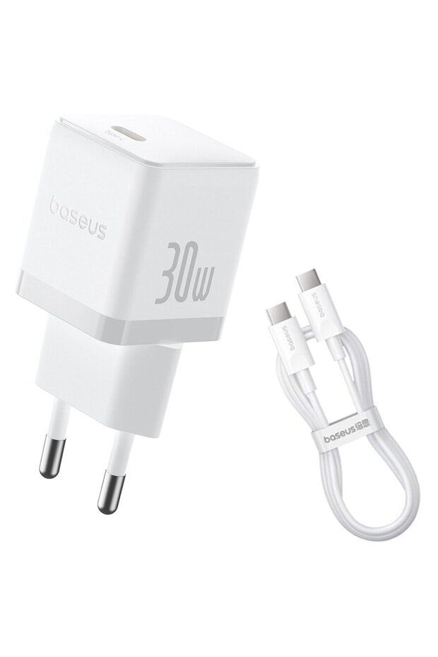 1 x USB-C, 30 W, Alb - 2
