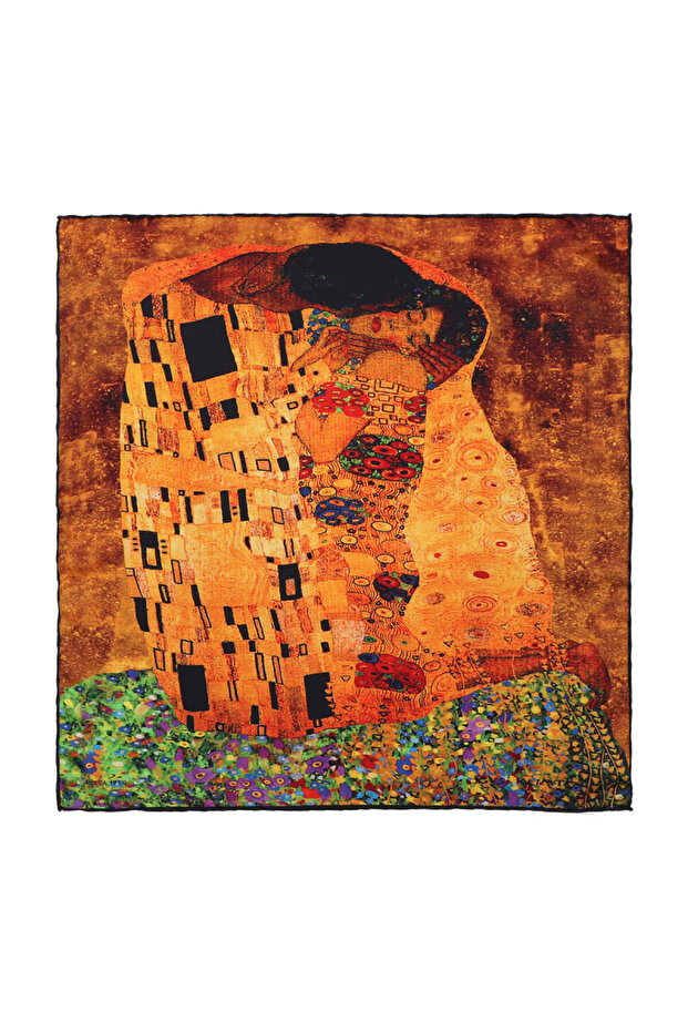 Yellow Kiss Silky Handkerchief