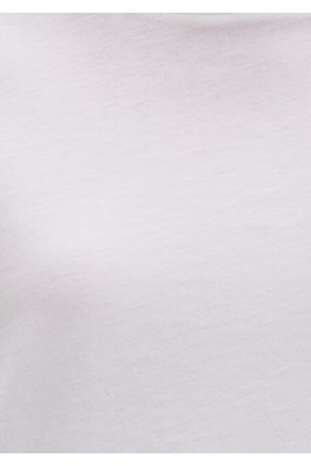 Λευκό μπλουζάκι Basic Regular Fit / Normal Cut 1600955-620 - 6