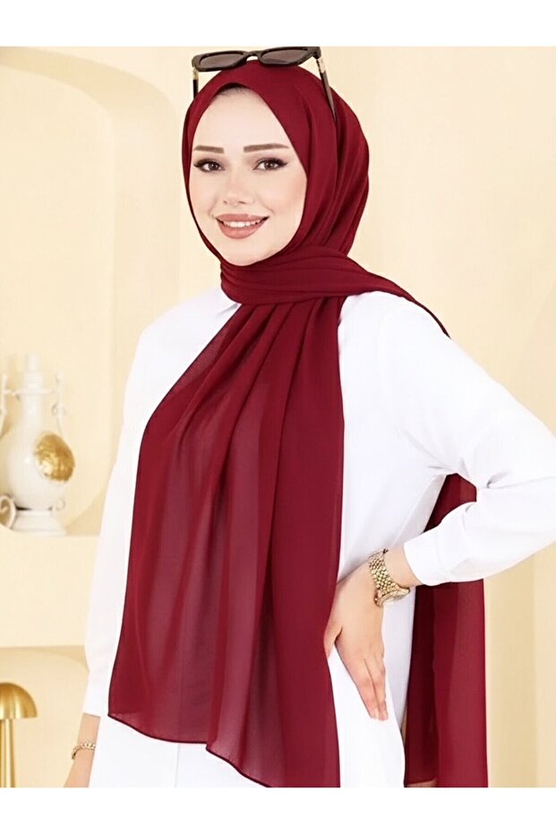 شال شيفون عادي