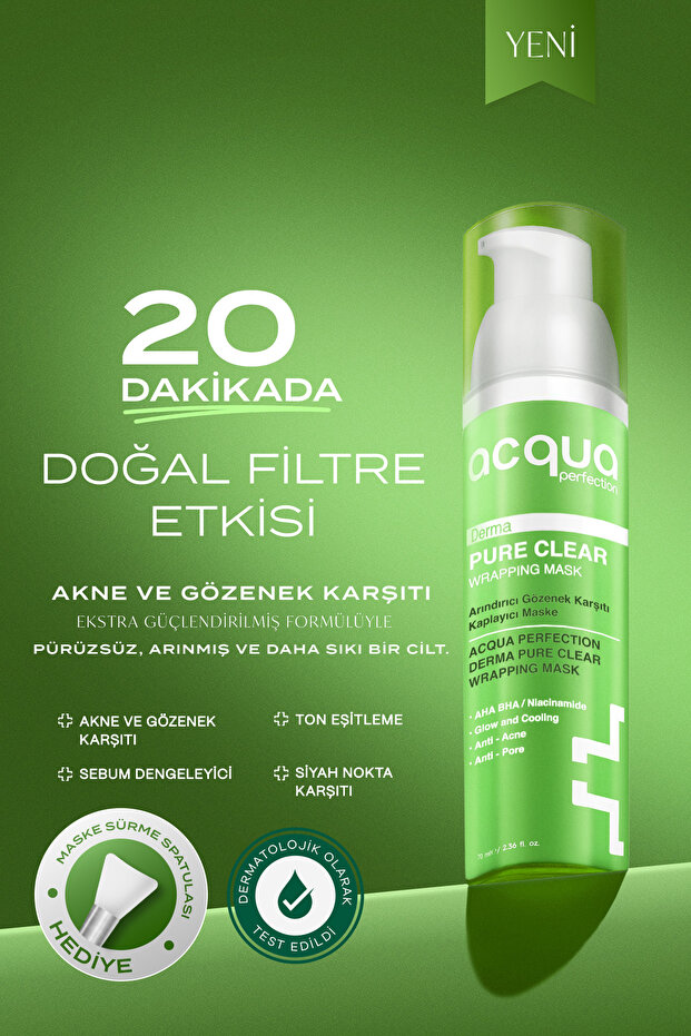 Dermapure | Purifying and Pore-Tightening Blackhead Acne Peel-Off Face Mask