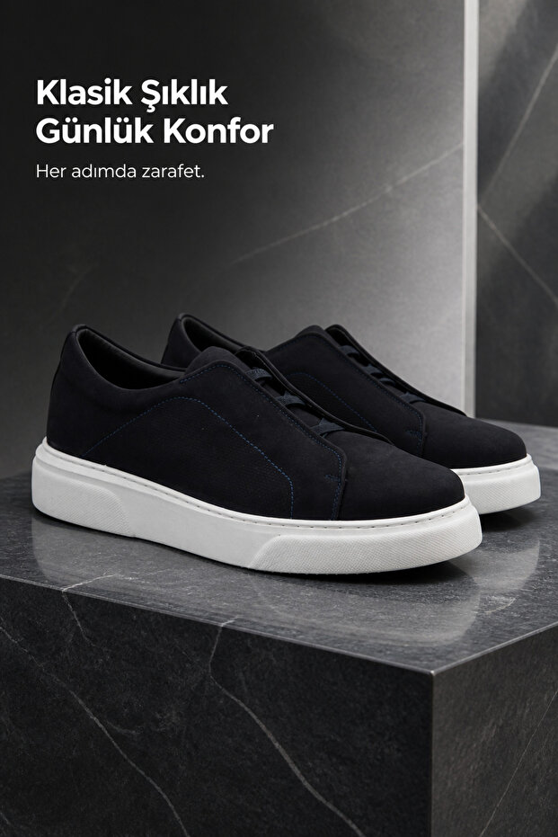 Men's Genuine Leather Classic Daily Walking Sports Shoes