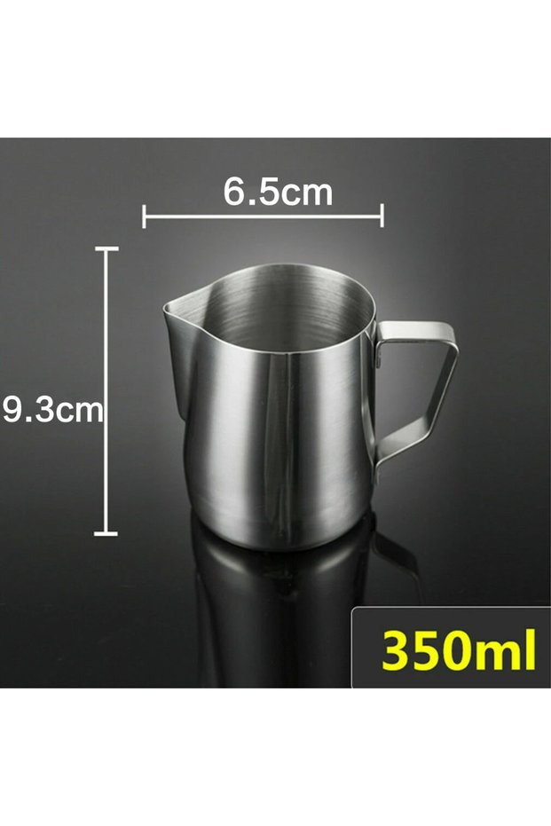 350ml 100/350/600ml Milk Jugs Fashion Stainless Steel Milk Craft Milk Frothing Pitcher Coffee Latte