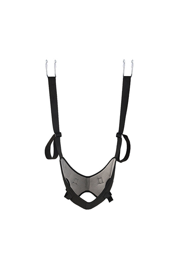 black Cervical Neck Traction Device Portable Adjustable Neck Stretcher for Neck Pain Relief Spine Al