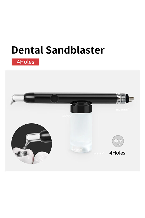 4 holes COXO Dental Aluminum Oxide Microblaster Air Polisher Dental Abrasive CA-1 Sandblasting Mach