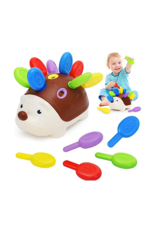 1PCs Sensory Hedgehog Toys Toddler Montessori Fine Motor Toys Baby Preschooler Educational Sensory T