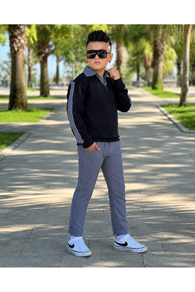 Stylish & Classy Children's Suit for Elders – Decorated Design - Age 5/14 - 31489
