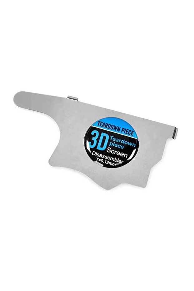 3pcs Te-024 3D Opener Mobile Phone LCD Pry Tool Stainless Steel Card for IPhone/ Teardown Piece Scre
