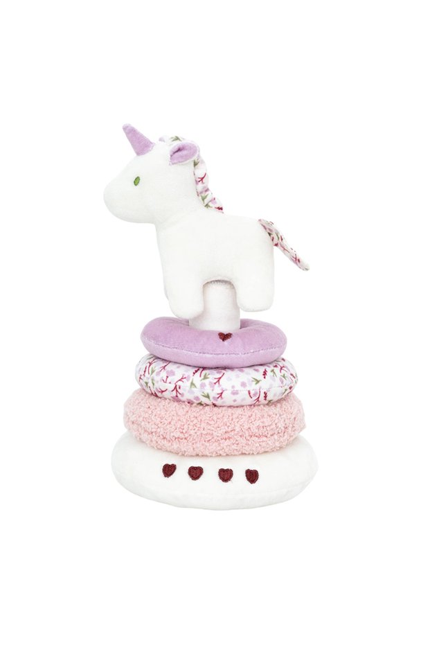 Unicorn Baby Unicorn Plush Stacking Toy for Boys Girls Gifts Encourage Sensory Development Toys Cart
