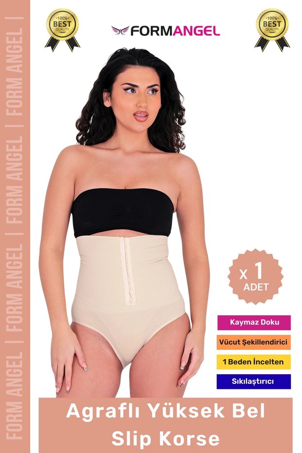 # Corset Body Shaping Shaping / Sculpting Non-Slip Agraflas High Waist Slip Women's Panties Corset - 1 Piece
