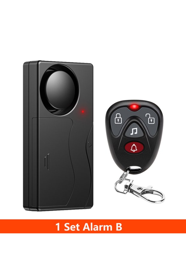 1 Set Alarm-B Awapow Wireless Vibration Bike Motorcycle Alarm Anti-Theft Door And Window Alarm 110dB