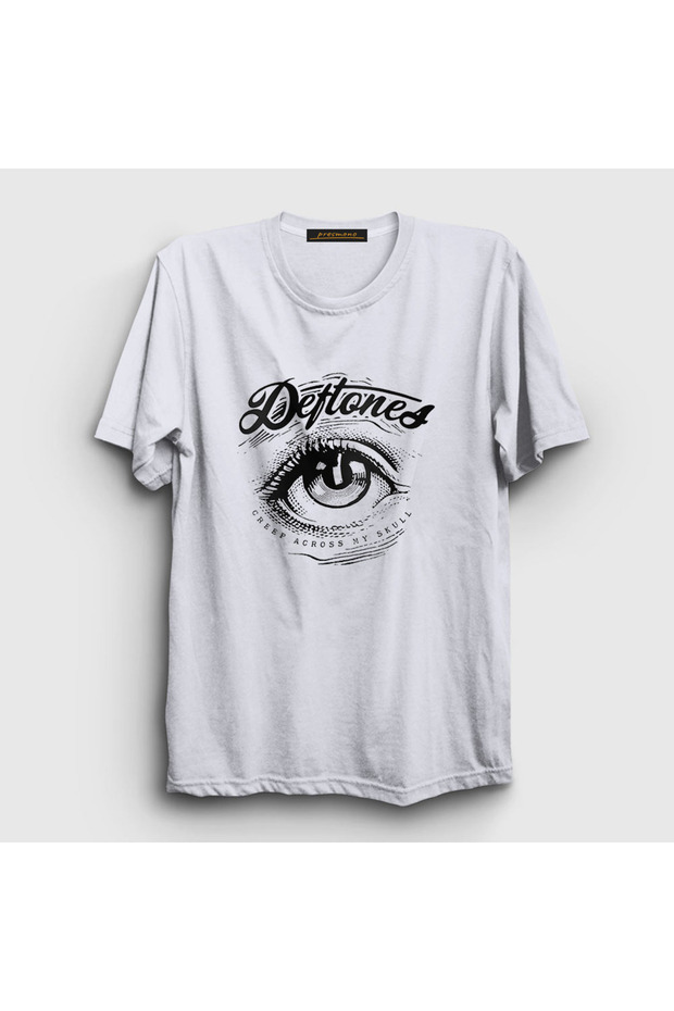 Unisex White Creep Deftones T-shirt138571tt