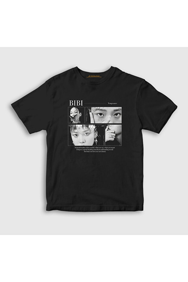Unisex Kids Black Vengeance Bibi T-Shirt 599917Tt