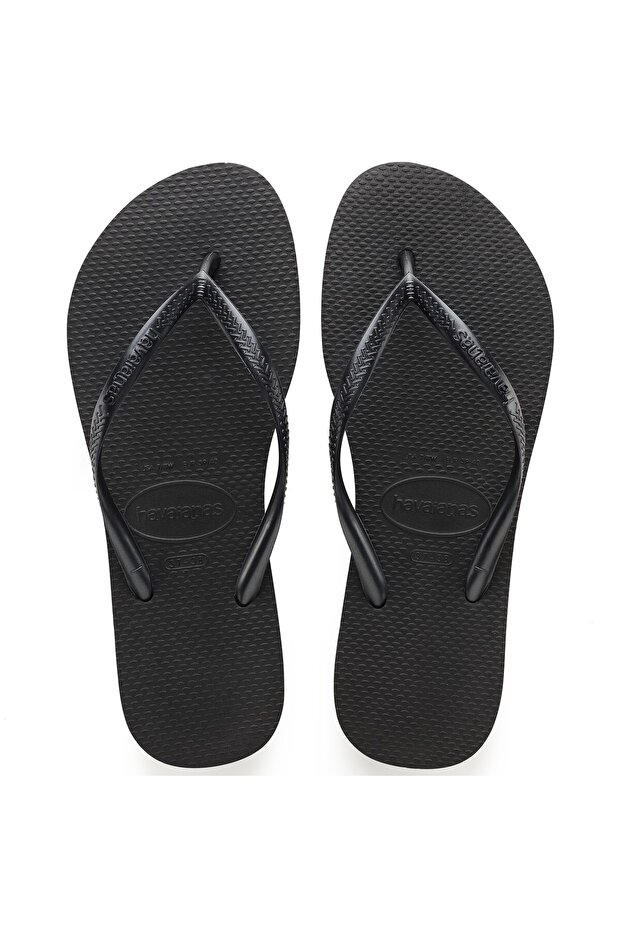 Slim Women's Black Slippers - 4000030