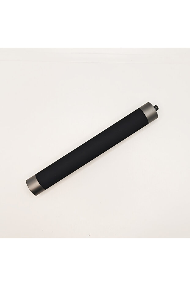 black color 15cm Aluminum Extension Rod Rubberized Grip 1/4 Screw for GoPro Hero 13 12 11 10 9 Insta