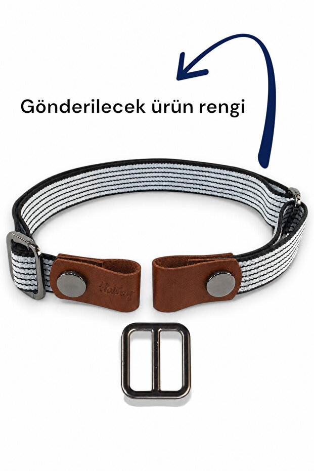 Adjustable Elastic Buckle-Free Belt - Invisible Belt-Hidden Buckle Belt