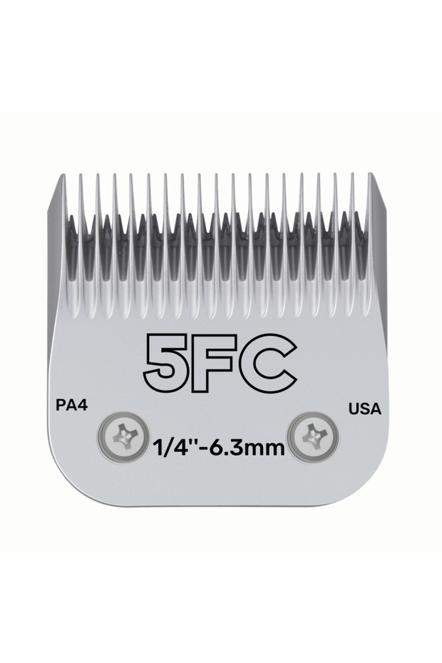 5FC-9.5mm Dog Grooming Clipper Replacement Blades Compatible with Andis Pet Clipper/Oster-A5/Wahl KM