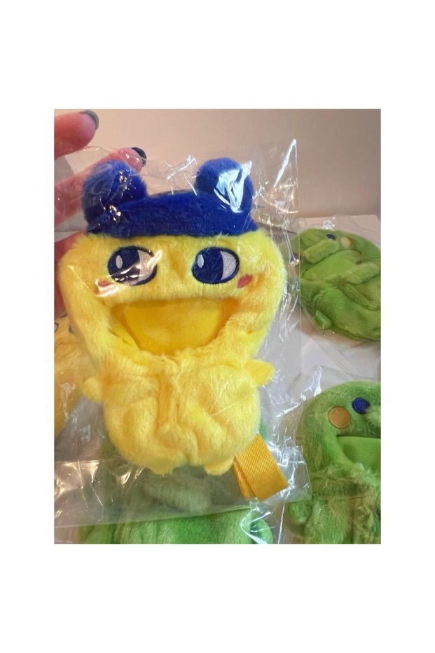 Bandai Mamejji Cute Cartoon Doll Bag Plush Toy Tamagotchi Mamejjireplacement Doll Clothes Kawaii Kid
